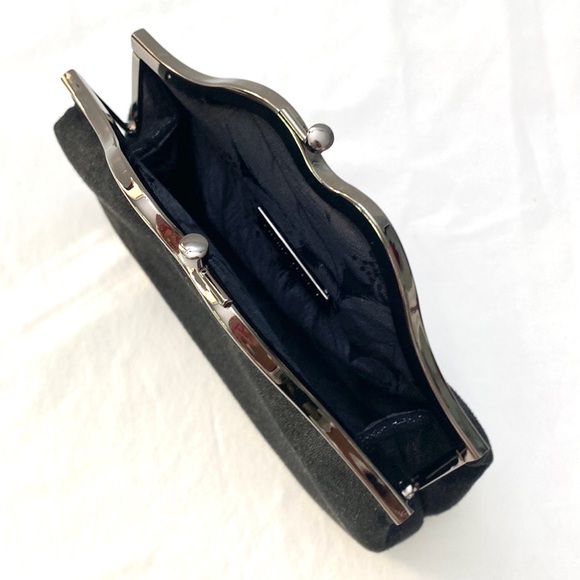 PHILIP TREACY LONDON Black Satin Finish Mini Clutch - Picture 12 of 14
